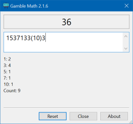 GambleMath